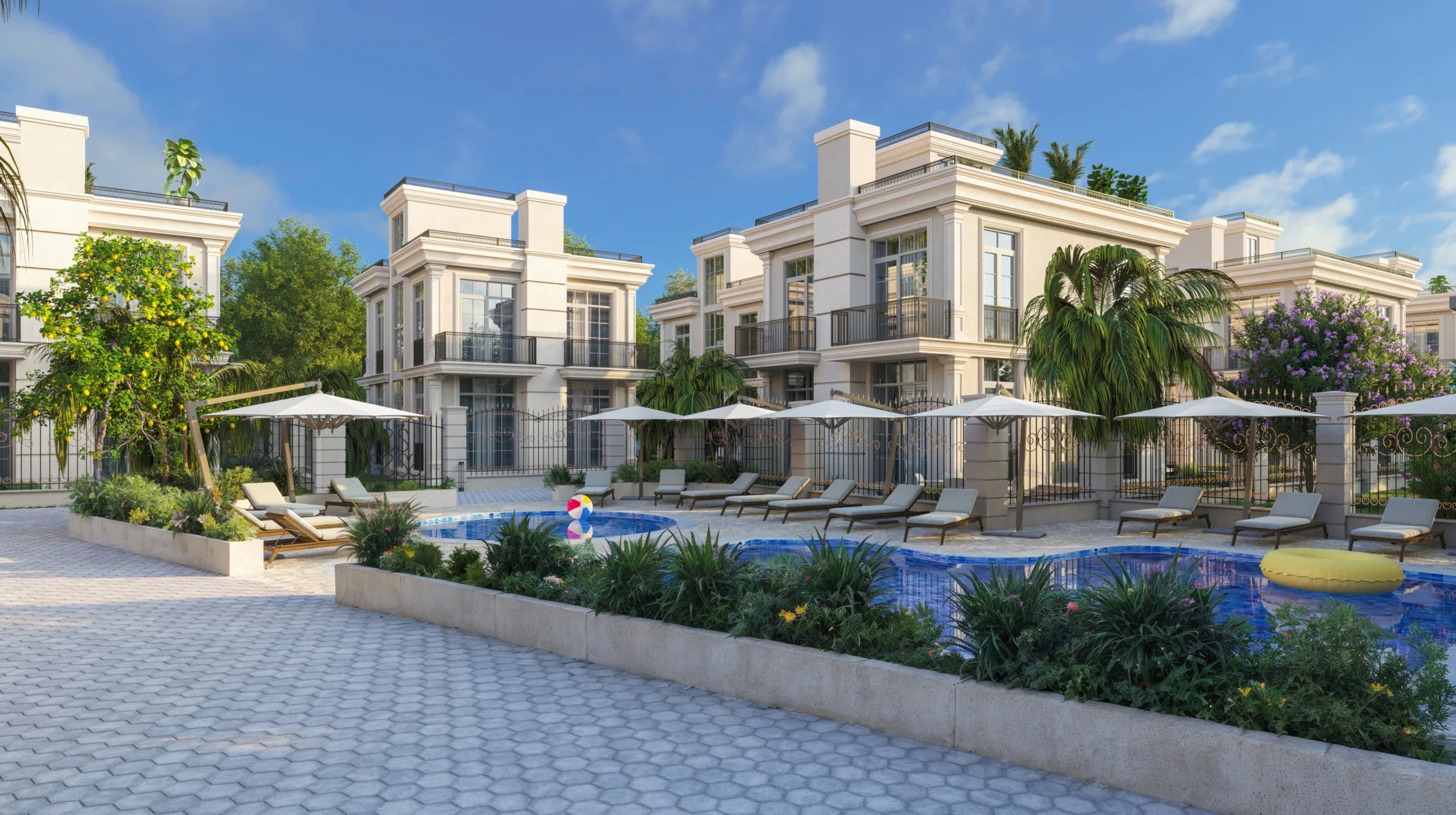 Private beachfront villas under the Wyndham Grand brand
