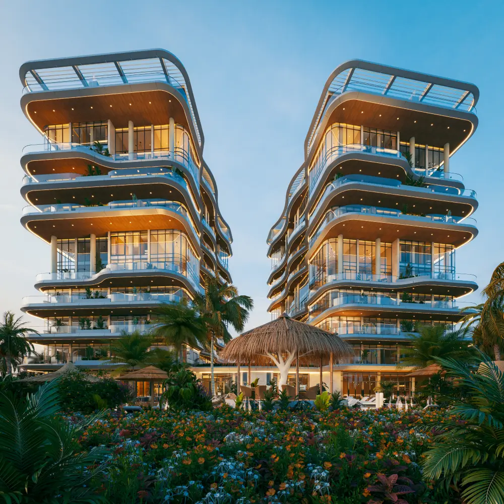 Contemporary residences just moments from the Indian Ocean